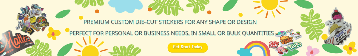 Custom Die Cut Stickers