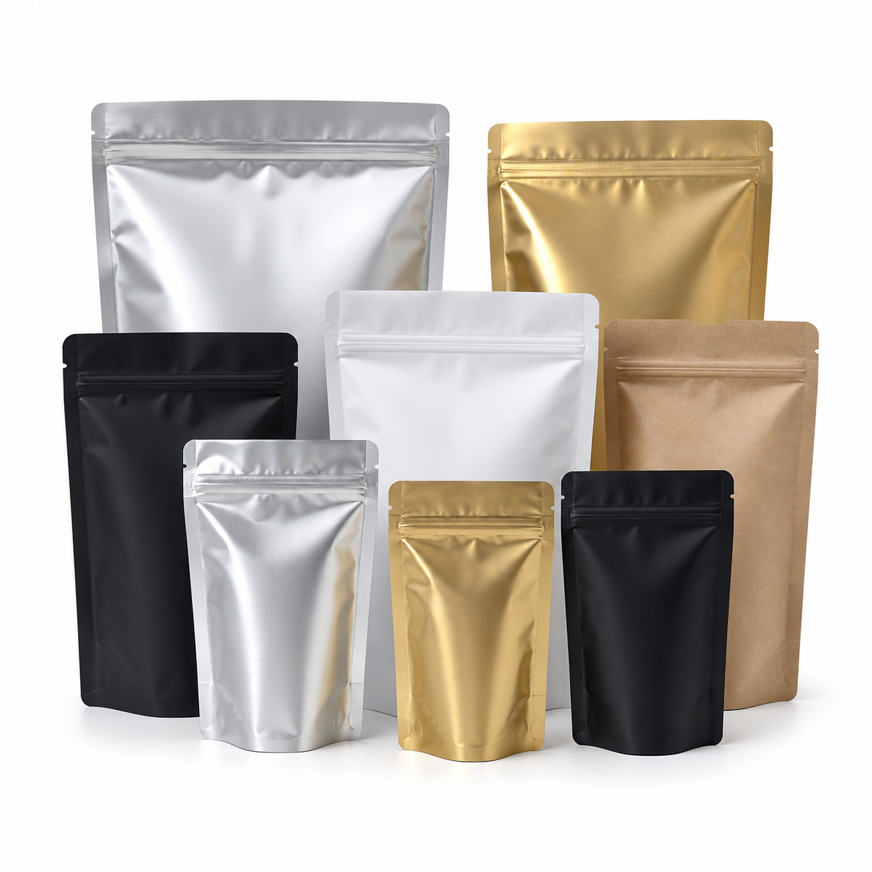Immagine campione del prodotto Pouch in Mylar Personalizzati