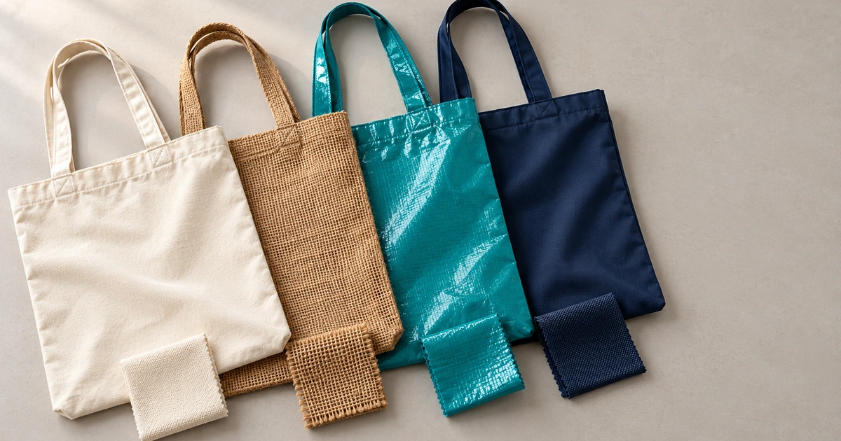 What Are Tote Bags Made Of? A Material-by-Material Guide for Corporate and Promotional Buyers