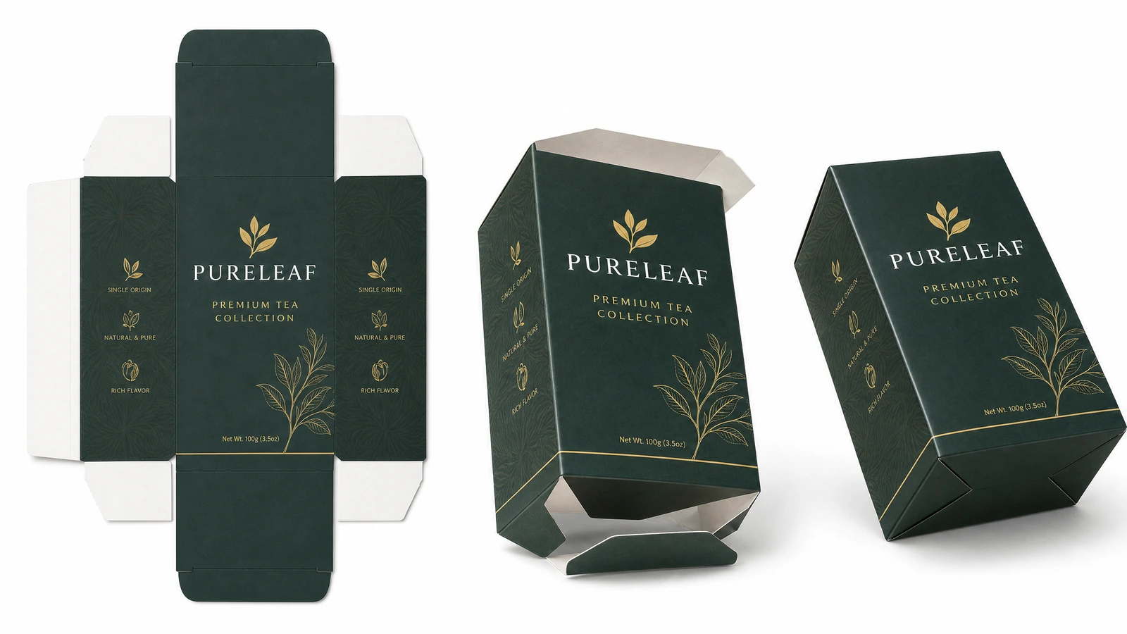 Flusso produttivo di astucci pieghevoli personalizzati con fondo autobloccante Flusso produttivo industriale per astucci stampati con fondo autobloccante, inclusi stampa, fustellatura, cordonatura, incollaggio, piegatura e imballaggio piatto