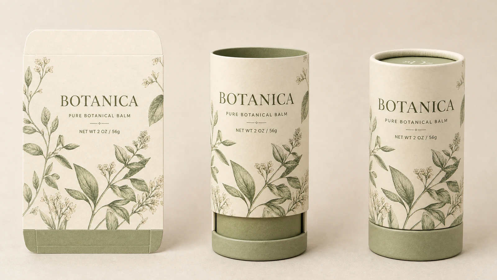 Flusso produttivo illustrato per tubi push-up personalizzati in carta, dalla selezione dei materiali alla formatura, stampa, assemblaggio e imballaggio
